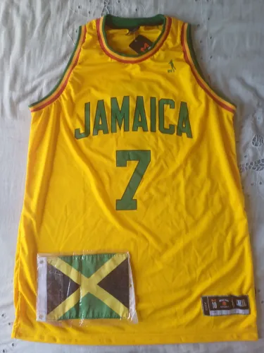 Camiseta de Basquete Jamaica - Tamanho G