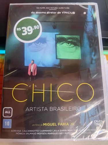 Dvd e Cd  Chico Artista Brasileiro. 
