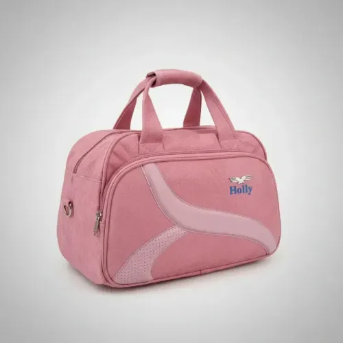 Bolsa De Mão Feminina Para Viagem Holly Classic em Camurça