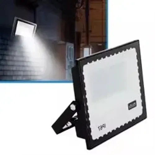 Refletor Holofote LED Prova D'água 20W Branco Frio 6500k SMD Resistente IP67