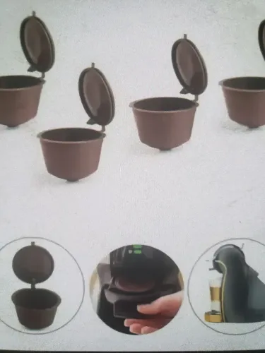 Kit 6 Nescafe Dolce Gusto Recarregavel