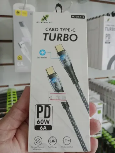 Cabo Type-C Turbo 60W 6A - X-Cell