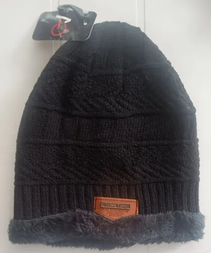 Touca Gorro de Lã Forrada Unissex  