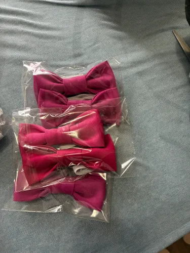 Gravata borboleta juvenil fúcsia.