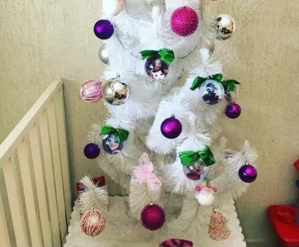 Árvore de Natal branca
