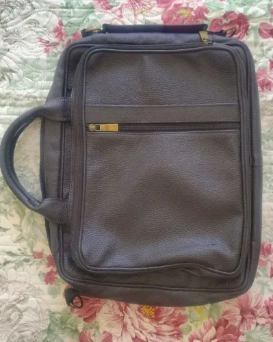 Bolsa ?maleta? bagaggio em couro<br>