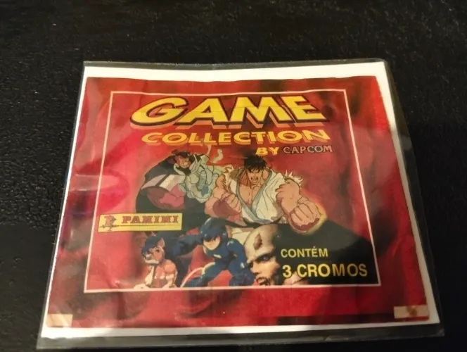 Figurinhas Game Collection by Capcom Panini anos 90s