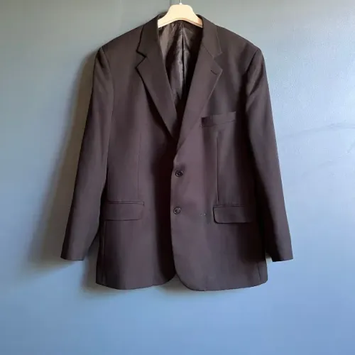 Terno Preto TNG com Blazer e Calça - Tamanho 54