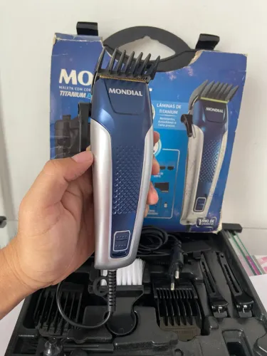 MÁQUINA DE CORTAR CABELO TITANIUM POWER MONDIAL AN1