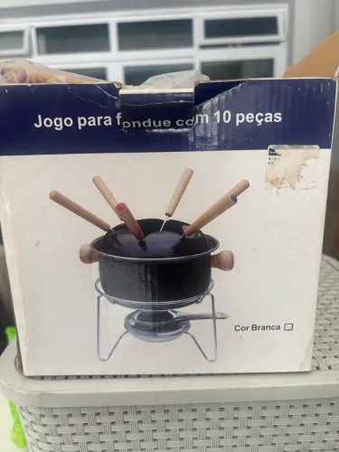 Jogo para fondue de 10 peças