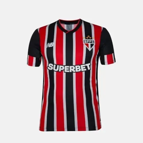 Camisa São Paulo New Balance NB SPFC Away Torcedor 100% Original TAM M LACRADA