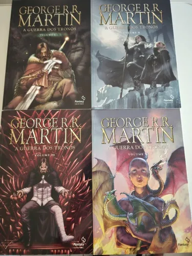 HQ A Guerra dos Tronos, Vol. 1 ao 4