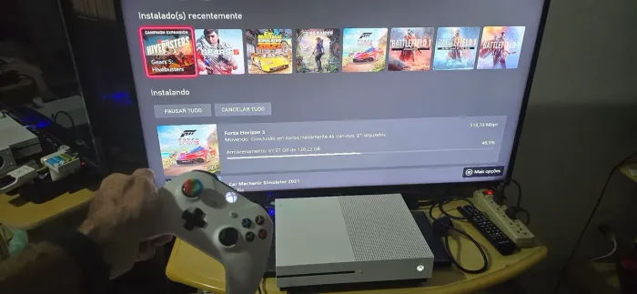 Xbox One S - Console com jogos