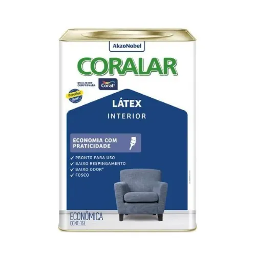 Tinta Coral Látex Interior Econômica 18L