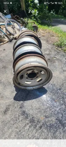 Rodas de liga leve aro 16 l200 Toyota bandeirante c10