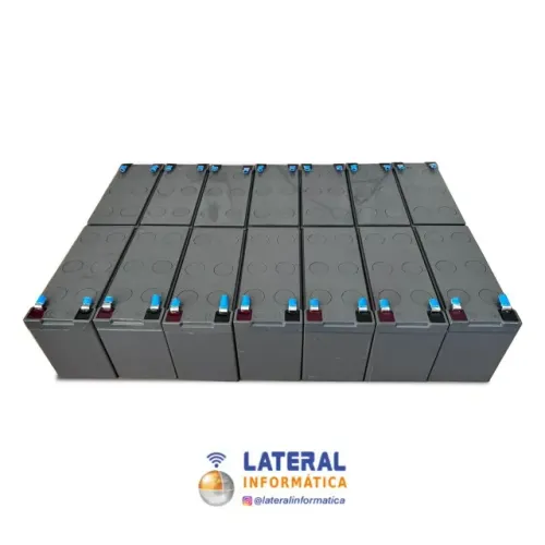 Bateria VRLA da EATON 12v 8ah PWHR1234W2FR Alarme Nobreak 