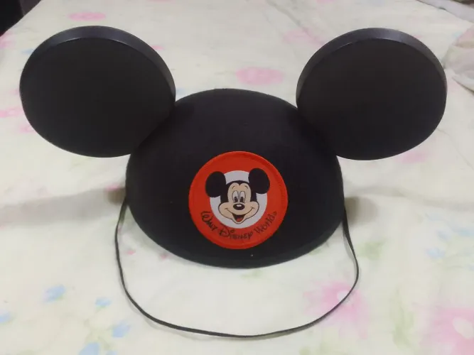 Chapéu Mickey - Modelo Único.
