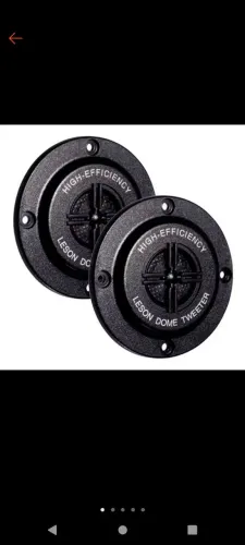 Par Tweeter Dome Leson High Efficiency