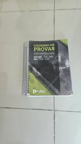 Apostila Cadeerno de Provas Esa /Especex