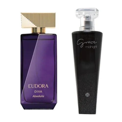 Perfume Eudora Diva Absoluta e Grace Midnight