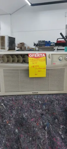 (((12X139,00))) 220V JANELA Q/F 10.000 BTUS CLASSE A CONSUL ÓTIMO PARA QUALQUER ESTAÇÃO