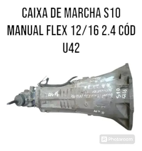 Caixa de Marcha S10 Manual Flex 12/16 2.4 U42