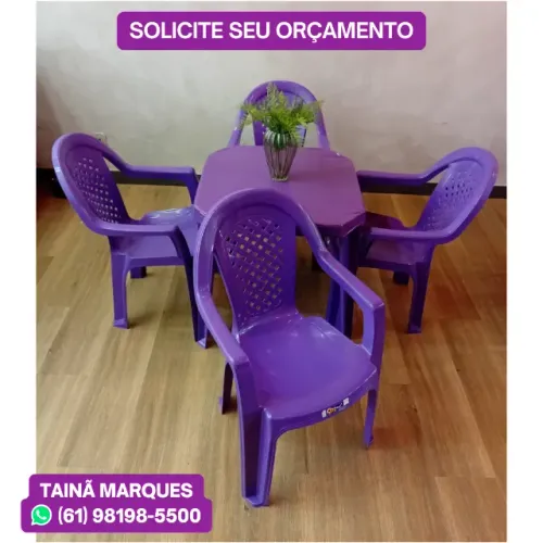 CADEIRA JACARECICA ROXA (152Kg)