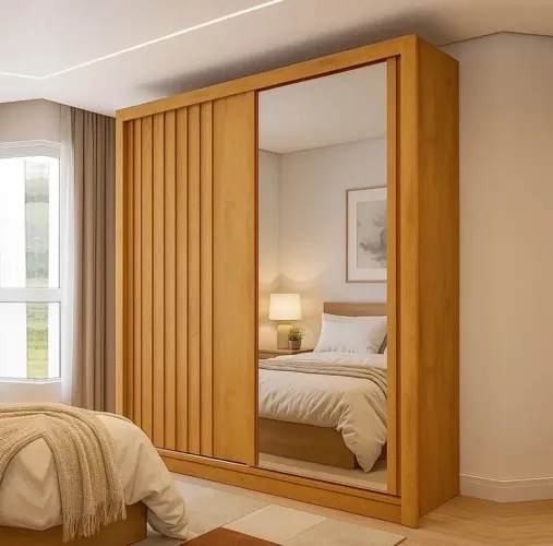 Roupeiro Casal Europa 1,80m 100%MDF p665