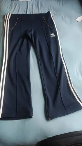 calça adidas retrô azul gg