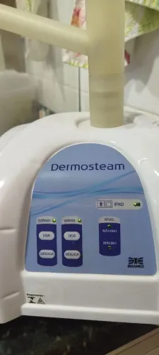 Vapor de ozônio para limpeza de pele 