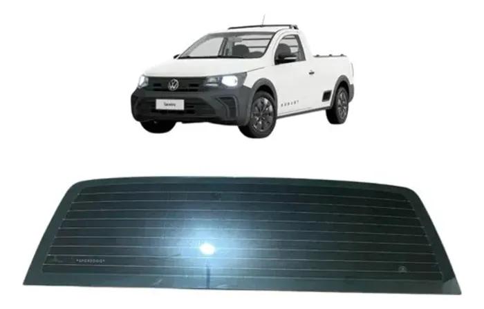 Vidro Vigia Traseiro Vw Saveiro Cd 2025