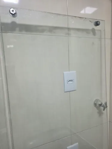 Vidro de banheiro