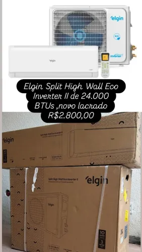 Elgin Split High Wall Eco Inverter II de 24.000 BTUs