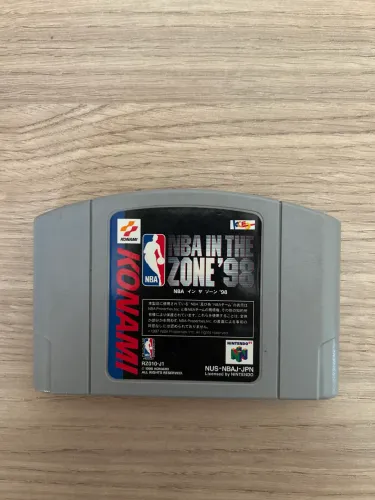 NBA in the zone 98 Nintendo 64 japonês