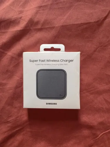 Carregador Rápido Sem Fio 15w Pad Preto Samsung