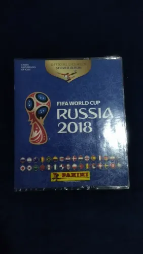 Álbum da Copa 2018 PANINI ORIGINAL Completo Capa Mole