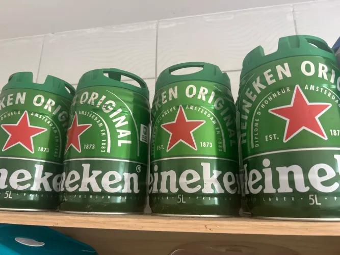 Barril VAZIO Heineken 5L 