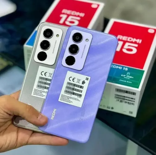 Chegou! Redmi 15. Aparelho lacrado com versão global 256/8.em até 12x..