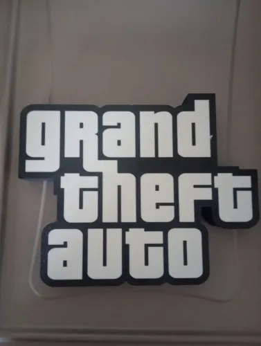 Letreiro GTA sem led