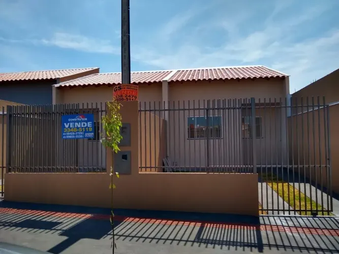 Casa de 61 metros quadrados no bairro Jardim Padovani com 2 quartos