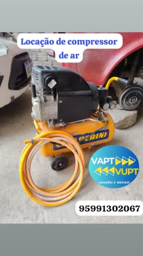 Locação de compressor de ar