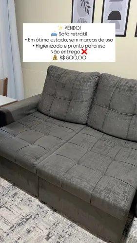 Sofá retrátil 