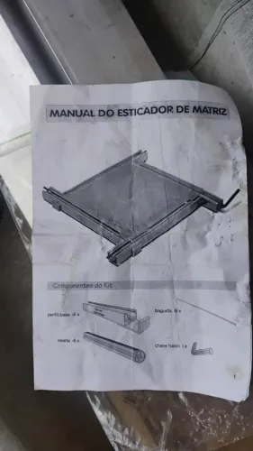 Esticador de telas de Serigrafia / Silkscreen (portátil)