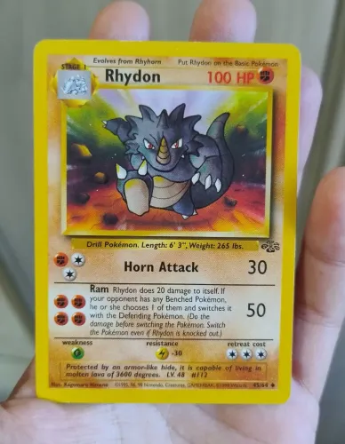 Carta Rhydon - Pokémon tcg