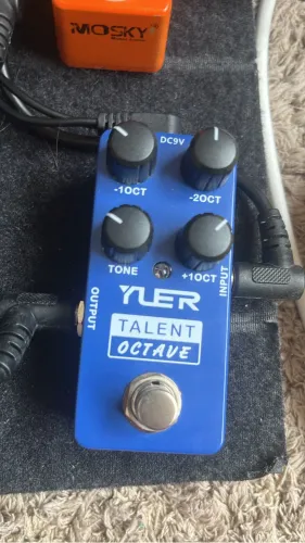 PEDAL TALENT OCTAVE BAIXO OU GUITARRA