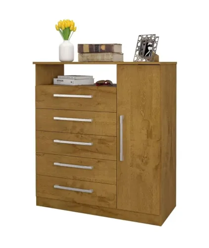 COMODA VICENZA 5 GAVETAS/SAPATEIRA. OTIMA QUALIDADE ! . EM PROMOÇÃO !  399,00