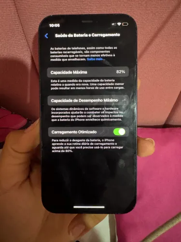 iPhone 12 novo comprado em loja com caixa