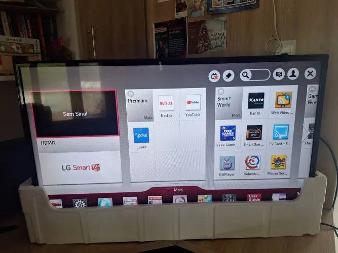 Vende-se uma TV LG 42" 3D smart, imagem de cinema 