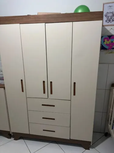 Kit berço/cômoda/guarda roupa