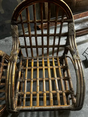 Cadeira bambu